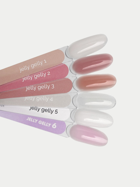 TOUCH Jelly gelly 01 - mleczno-beżowy budujący żel-galaretka, 15 ml