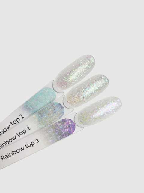 TOUCH Rainbow top 01 - top hybrydowy z zielonymi płatkami yuki, 13 ml