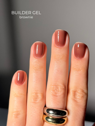 TOUCH Builder Gel Brownie -żel budujący w odcieniu czekoladowego beżu, 30 ml