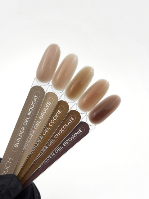 TOUCH Builder Gel Brulee – ciepły nudowy żel budujący, 30 ml