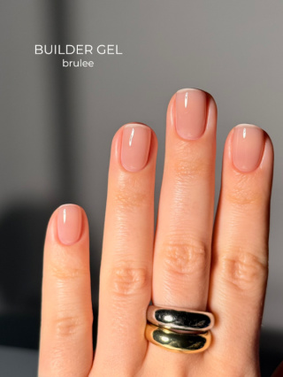 TOUCH Builder Gel Brulee – ciepły nudowy żel budujący, 30 ml