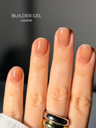 TOUCH Builder Gel Cookie – żel budujący w odcieniu karmelowego beżu, 30 ml