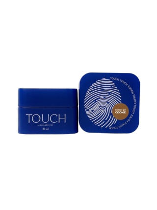 TOUCH Builder Gel Cookie – żel budujący w odcieniu karmelowego beżu, 30 ml