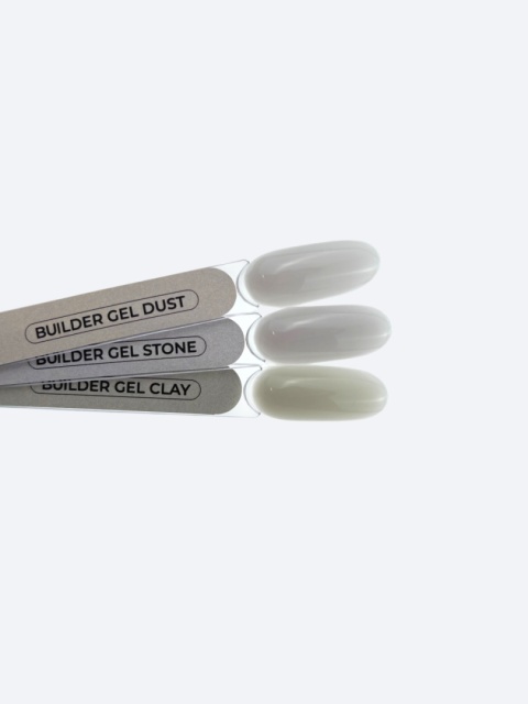 TOUCH Builder Gel Dust - mlecznoszary żel budujący, 15 ml
