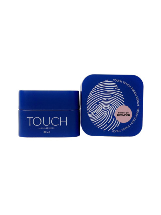 TOUCH Builder Gel Powder - jasnoróżowy żel budujący, 30 ml