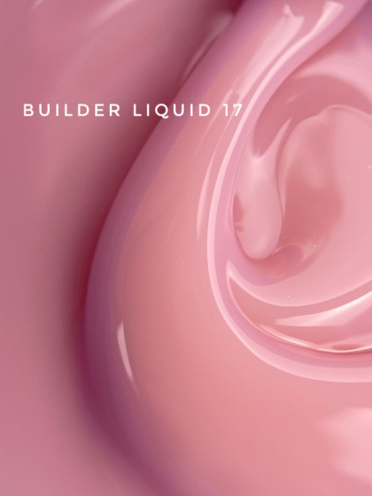 TOUCH Builder liquid 17 – morelowo-różowy mocny żel o płynnej konsystencji, 15 ml