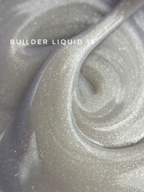 TOUCH Builder liquid 18 - jasnobeżowy mocny żel ze złotą drobinką, o płynnej konsystencji, 15 ml TOUCH Builder liquid 18 - jasnobeżowy mocny żel ze złotą drobinką, o płynnej konsystencji, 15 ml