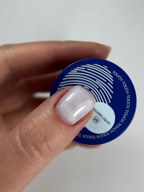 TOUCH Builder liquid 25 - jasnobłękitny mocny żel o płynnej koncystencji, 15 ml