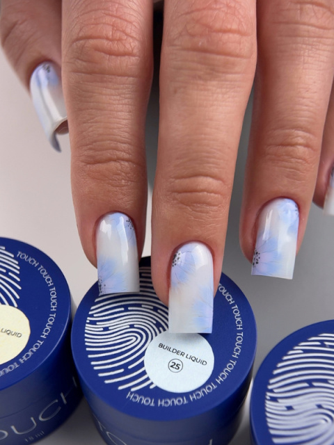 TOUCH Builder liquid 25 - jasnobłękitny mocny żel o płynnej koncystencji, 15 ml TOUCH Builder liquid 25 - jasnobłękitny mocny żel o płynnej koncystencji, 15 ml
