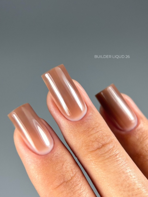 TOUCH Builder liquid 26 - jasny kawowo-beżowy mocny żel o płynnej koncystencji, 15 ml