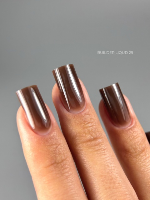 TOUCH Builder liquid 29 - głęboki brązowy mocny żel o płynnej koncystencji, 15 ml