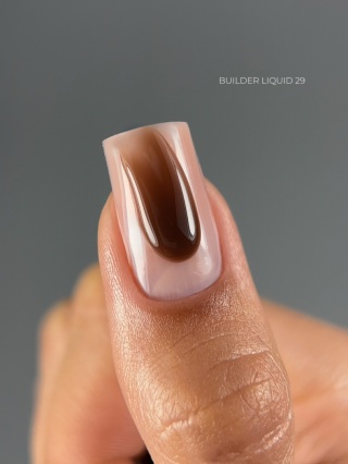 TOUCH Builder liquid 29 - głęboki brązowy mocny żel o płynnej koncystencji, 15 ml