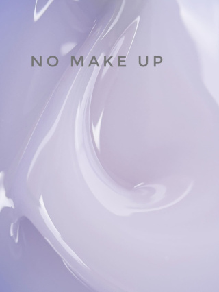 TOUCH Cover base No Make Up - baza hybrydowa o półprzezroczystym, mleczno-lawendowym odcieniu, 13 ml