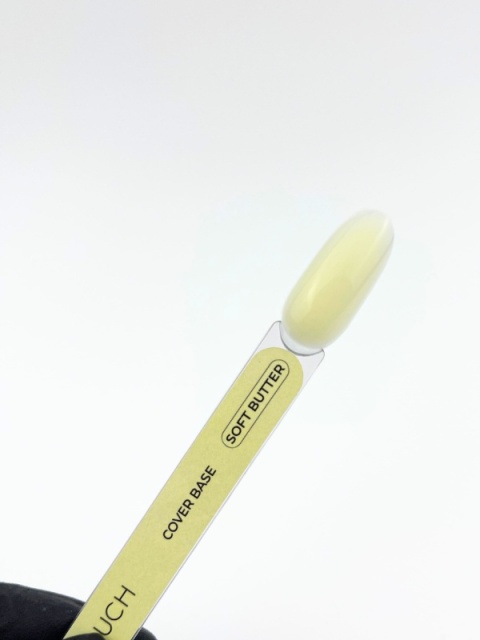 TOUCH Cover Base Soft Butter - baza hybrydowa kamuflująca o jasnożółtym odcieniu, 13 ml