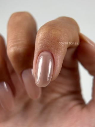 TOUCH Cover top Tint - kryjący top hybrydowy o subtelnym, chłodnym taupe odcieniu z nutą fioletu, 13 ml