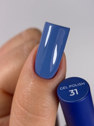 TOUCH Deep Pigment Gel Polish 31 – jeansowy lakier hybrydowy, 9 ml