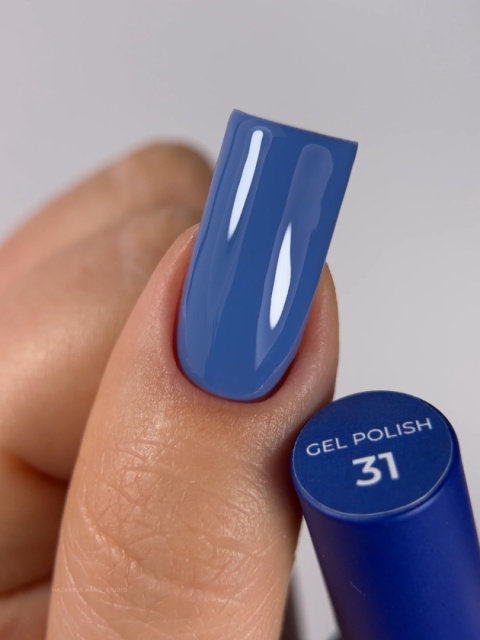 TOUCH Deep Pigment Gel Polish 31 – jeansowy lakier hybrydowy, 9 ml