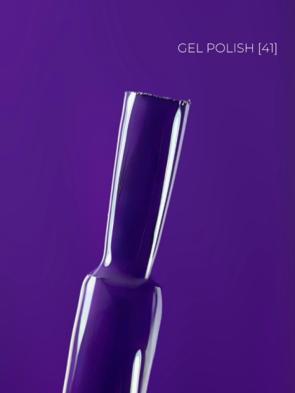 TOUCH Deep Pigment Gel Polish 41 – głęboki fioletowy lakier hybrydowy, 9 ml