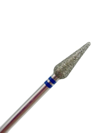 TOUCH Frez diamentowy kropla niebieska 4 mm