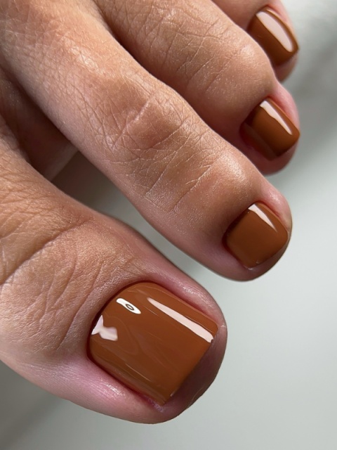 TOUCH Solo Gel Polish 13 – jednofazowy lakier hybrydowy 3w1, karmelowo-brązowy, 9 ml TOUCH Solo Gel Polish 13 – jednofazowy lakier hybrydowy 3w1, karmelowo-brązowy, 9 ml