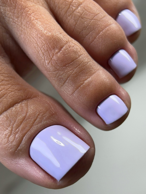 TOUCH Solo Gel Polish 07 – jednofazowy lakier hybrydowy 3w1, jasnofioletowy, 9 ml