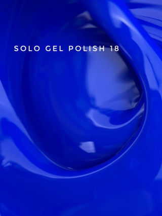 TOUCH Solo Gel Polish 18 – jednofazowy lakier hybrydowy 3w1, granatowy, 9 ml