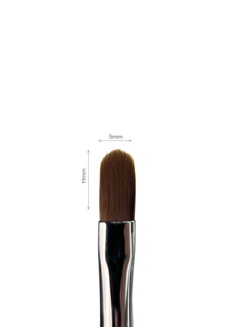 TOUCH Brush Duo Expert - dwustronny pędzelek (do żelu 11 mm + liner 11 mm)