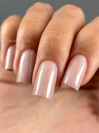 TOUCH Builder Gel Latte - jasnobeżowy żel budujący, 30 ml