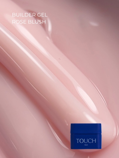 TOUCH Builder Gel Rose Blush - delikatny różowo-beżowy żel budujący, 10 ml