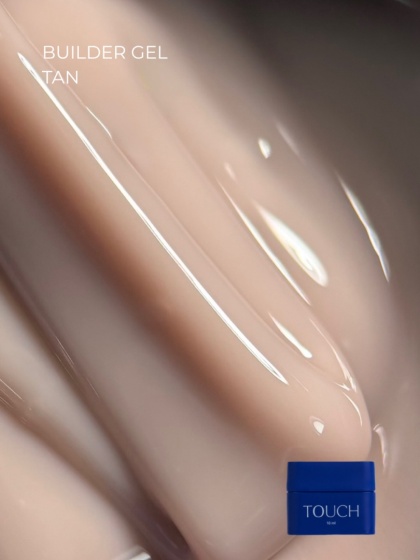 TOUCH Builder Gel Tan - chłodny różowobrązowy żel budujący, 10 ml
