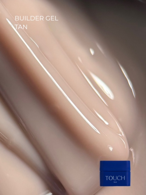 TOUCH Builder Gel Tan - chłodny różowobrązowy żel budujący, 10 ml