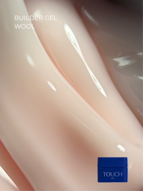 TOUCH Builder Gel Wool - mlecznobeżowy żel budujący, 10 ml