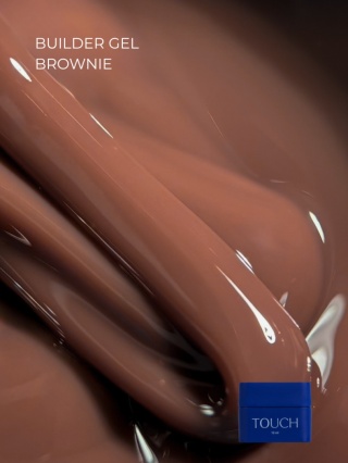 TOUCH Builder gel Brownie - żel budujący w odcieniu czekoladowego beżu, 10 ml
