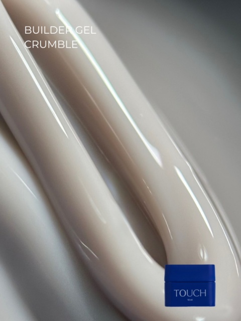 TOUCH Builder gel Crumble - piaskowo-beżowy żel budujący, 10 ml