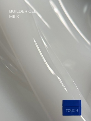 TOUCH Builder gel Milk - mleczny żel budujący, 10 ml