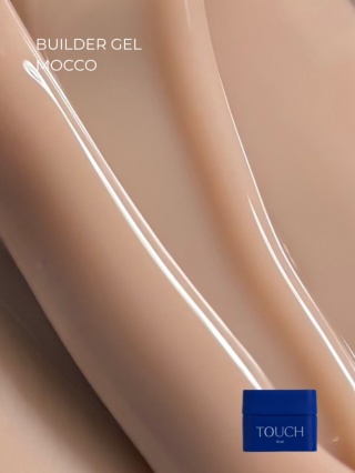 TOUCH Builder gel Mocco - piaskowo-beżowy żel budujący, 10 ml