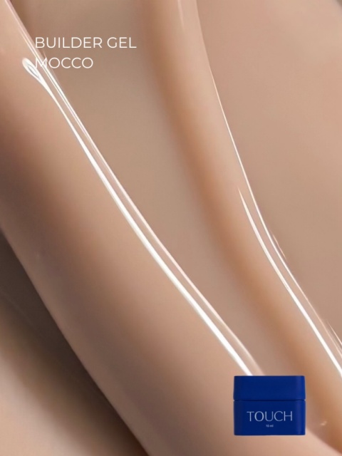 TOUCH Builder gel Mocco - piaskowo-beżowy żel budujący, 10 ml