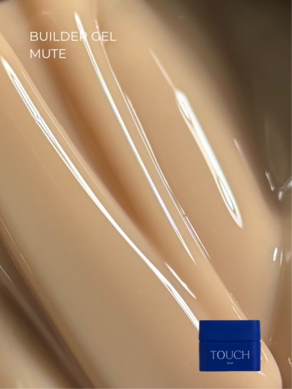 TOUCH Builder gel Mute - karmelowo-beżowy żel budujący, 10 ml