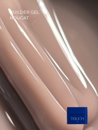 TOUCH Builder gel Nougat – chłodno-beżowy żel budujący, 10 ml