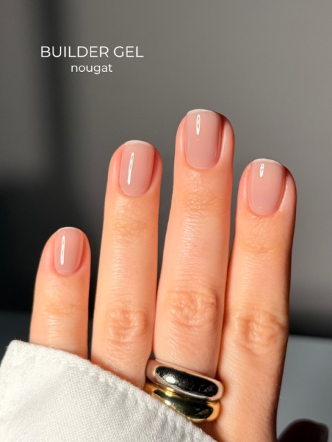 TOUCH Builder gel Nougat – chłodno-beżowy żel budujący, 10 ml