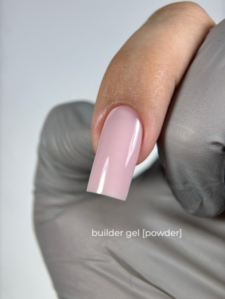 TOUCH Builder gel Powder - jasnoróżowy żel budujący, 10 ml