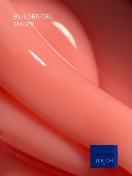 TOUCH Builder gel Smuzi - mleczno-brzoskwiniowy żel budujący, 10 ml