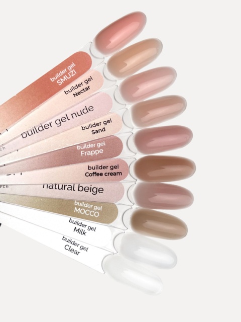 TOUCH Builder gel Smuzi - mleczno-brzoskwiniowy żel budujący, 10 ml