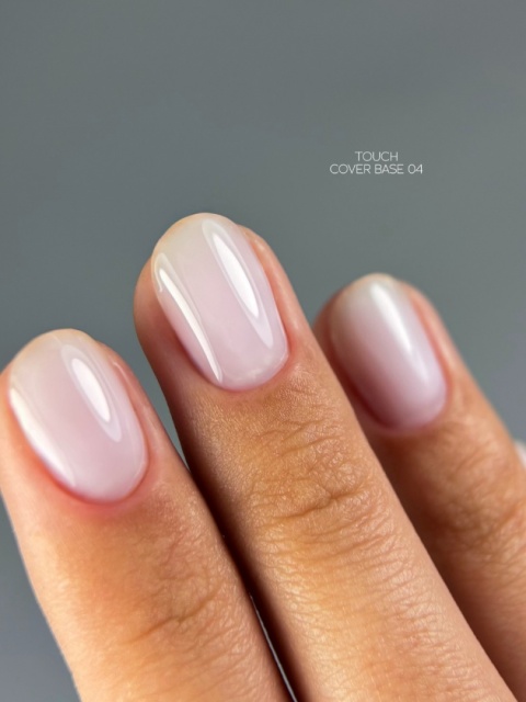 TOUCH Cover base 04 - jasnoróżowa baza hybrydowa, 13 ml