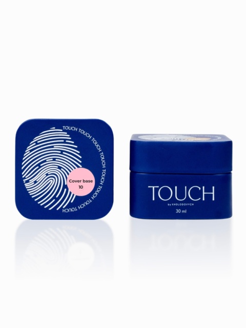 TOUCH Cover base 10 - chłodna różowa baza hybrydowa, 30 ml
