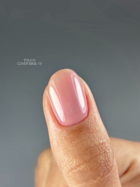 TOUCH Cover base 13 - przygaszona różowa baza hybrydowa, 30 ml