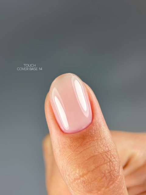TOUCH Cover base 14 - jasnobeżowa baza hybrydowa, 30 ml