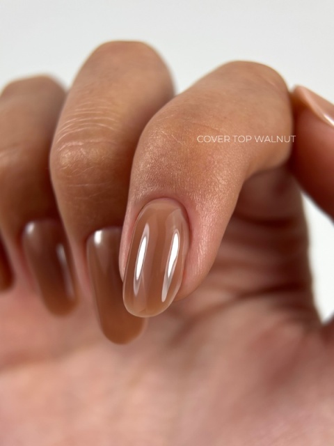 TOUCH Cover top Walnut - kryjący top hybrydowy o ciepłym, orzechowo-brązowym odcieniu, 7 ml