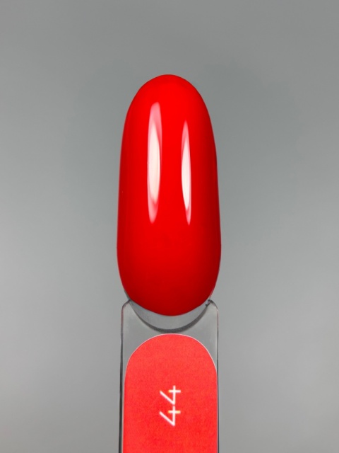 TOUCH Gel Polish 44 - intensywnie czerwony lakier hybrydowy, 9 ml