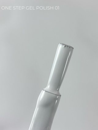 TOUCH One Step Gel Polish 01 – biały jednofazowy lakier hybrydowy 3w1, 9 ml